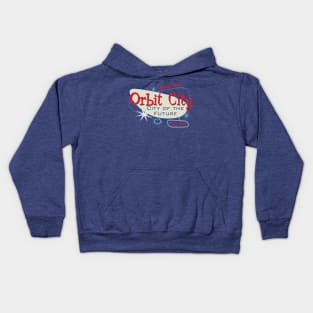 Greetings From Orbit City Kids Hoodie